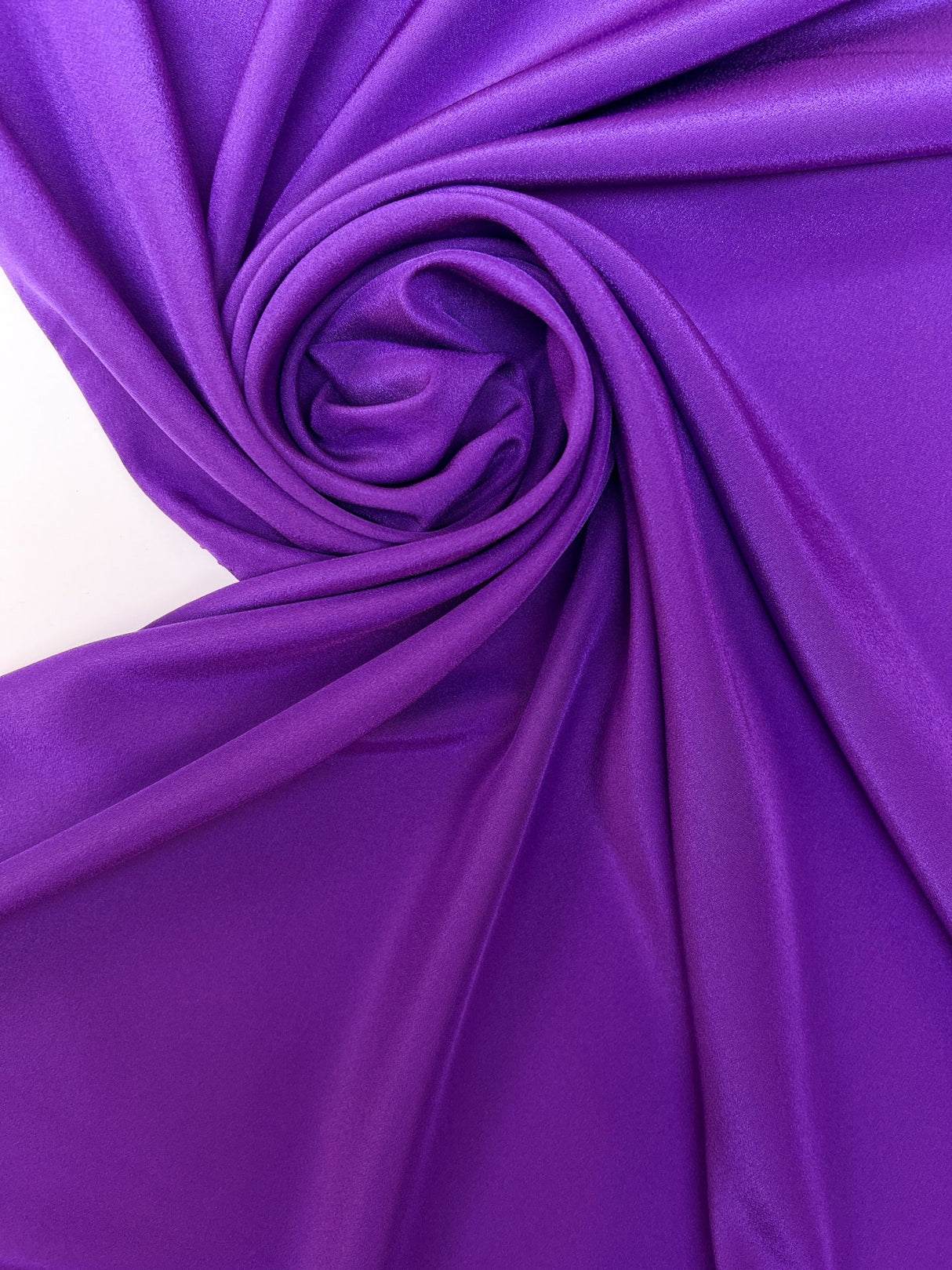 Purple Polyamide Crepe