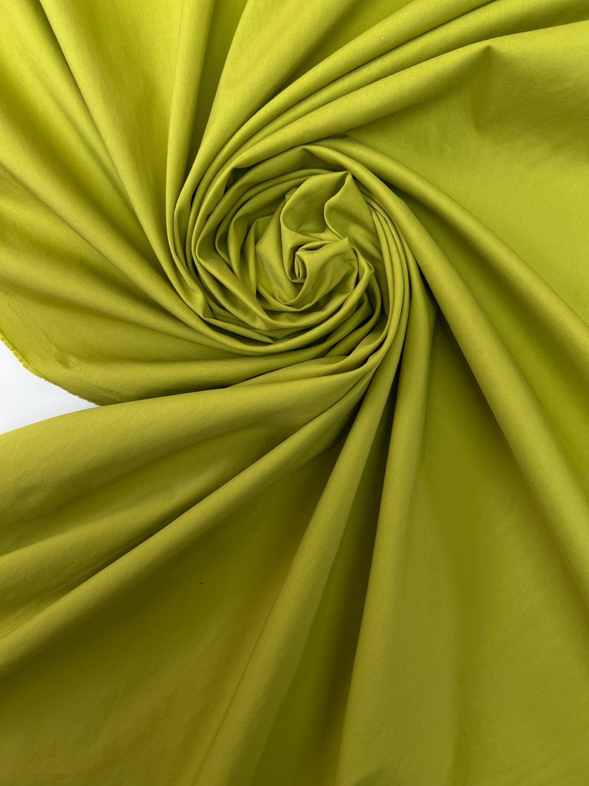 Cotton Stretch Woven Fabric Green