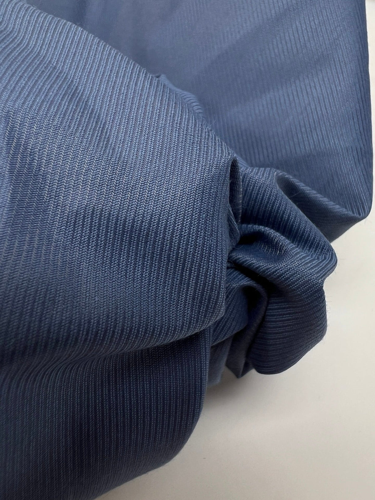 Cotton Nylon Twill Blue