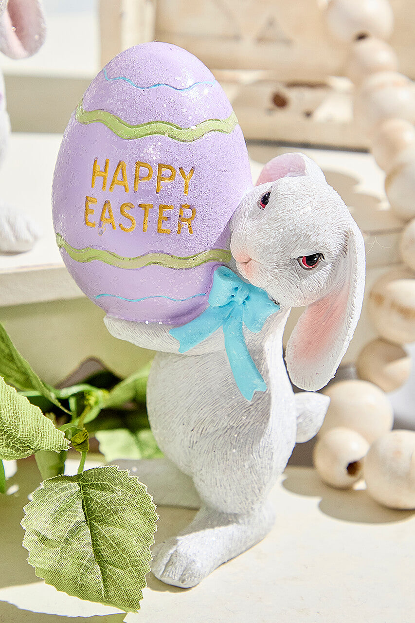 6" Easter Bunny with Egg