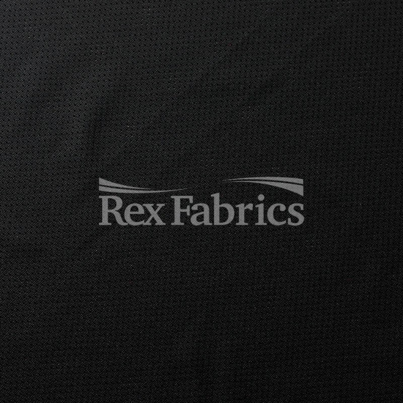 Easy Mesh Polyester Mesh Fabric - White And Black, Solid, 57/58" Width, 120 GSM (1 Yard)