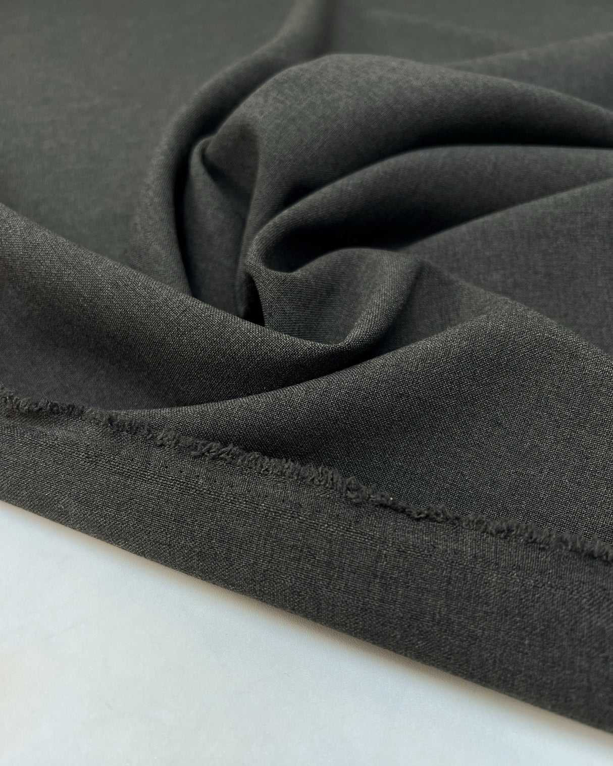 Stretch Polyamide Melange Gray Fabric