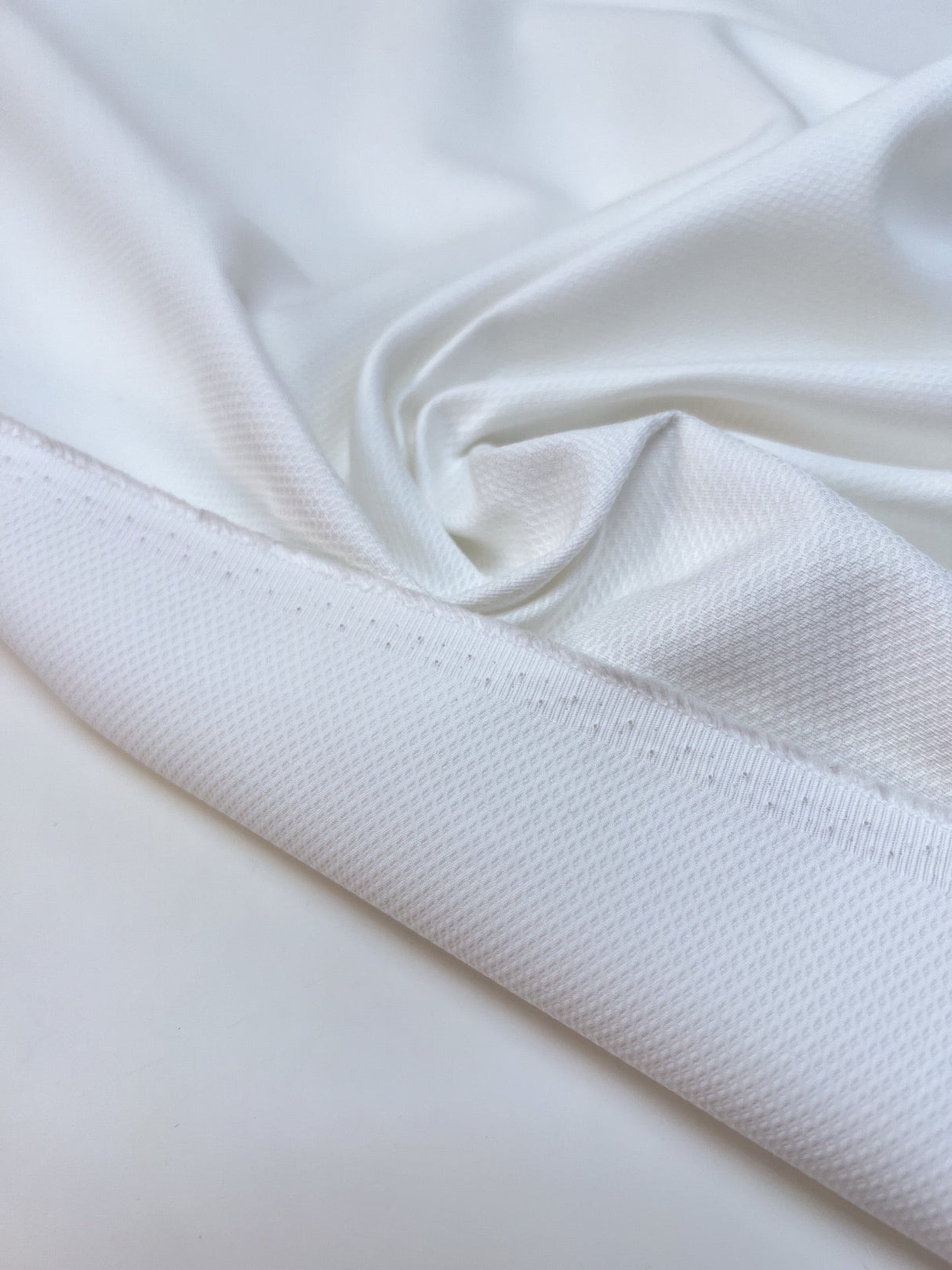 Cotton Jacquard Fabric White Shades