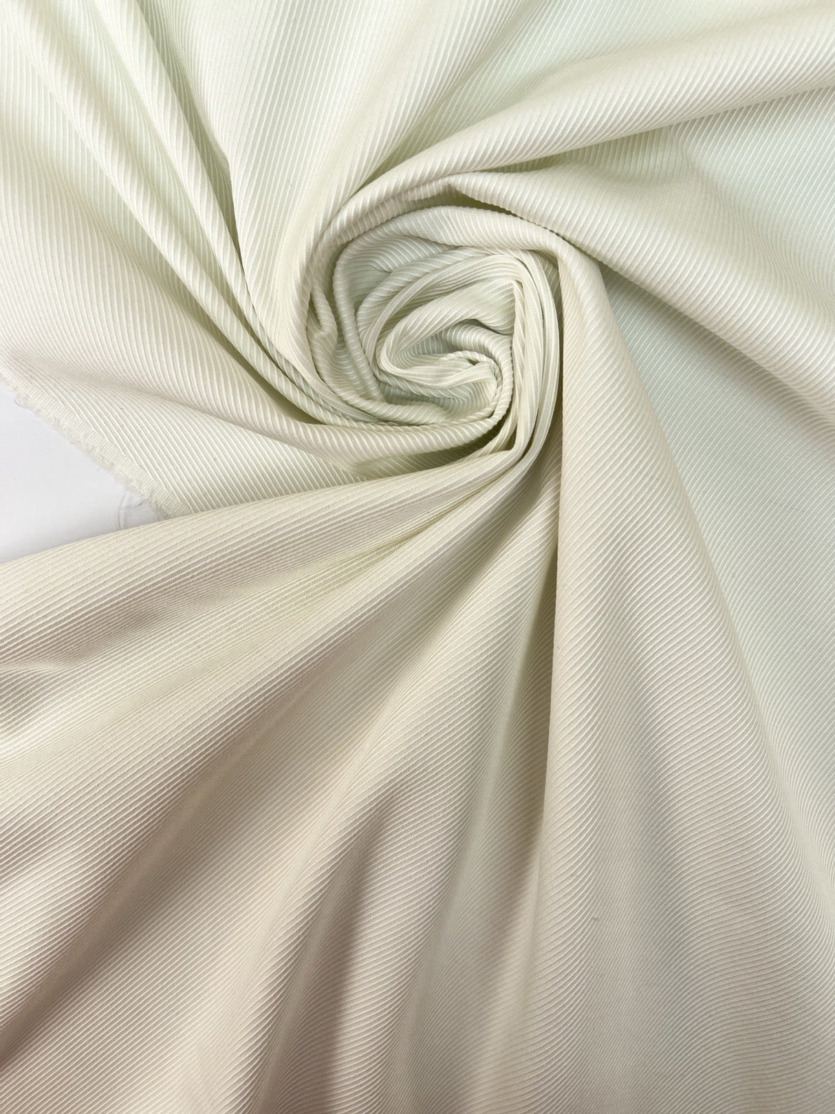 Cotton Polyester Twill White