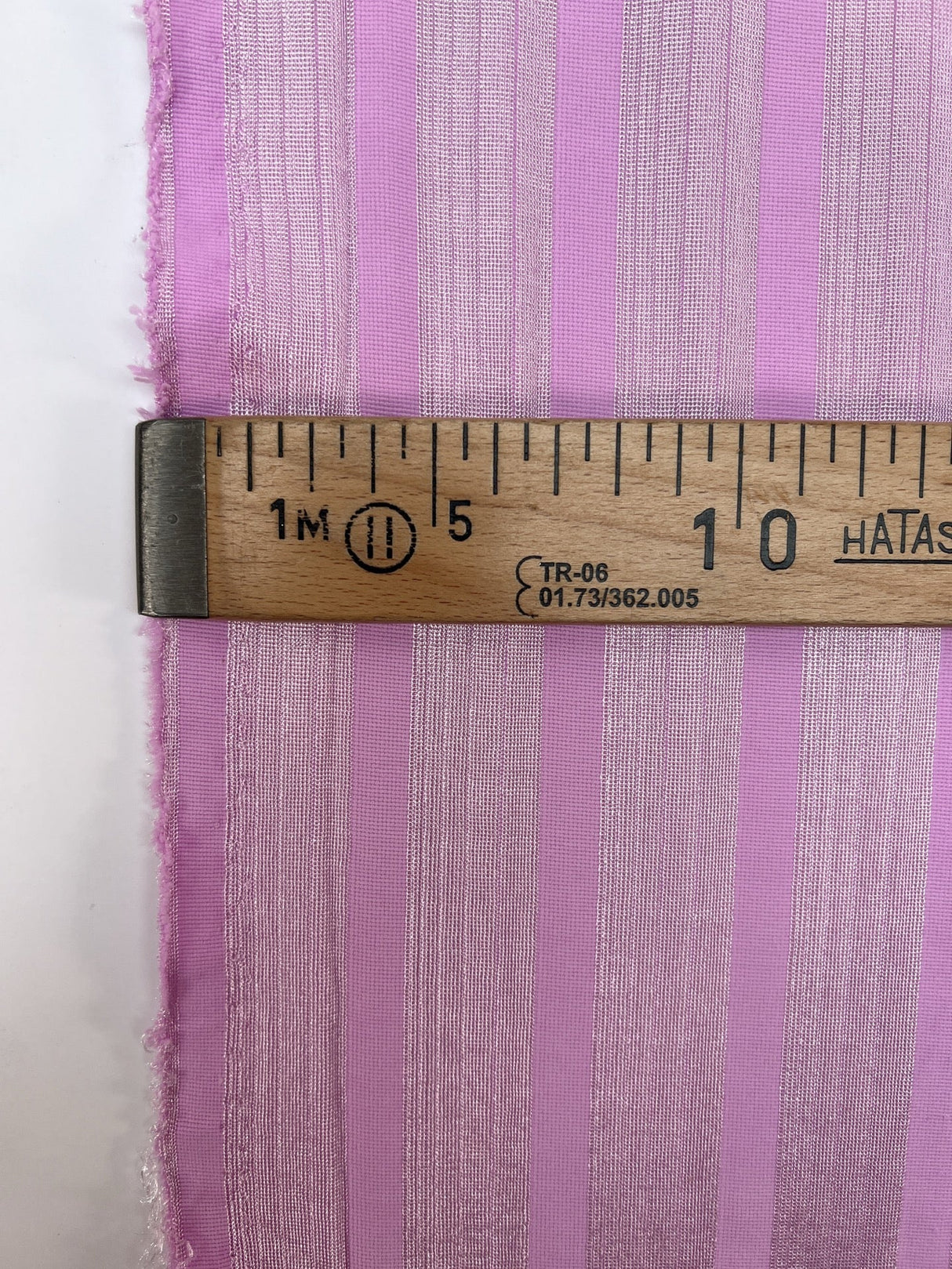 Polyamide Elastane Knit Pink Striped