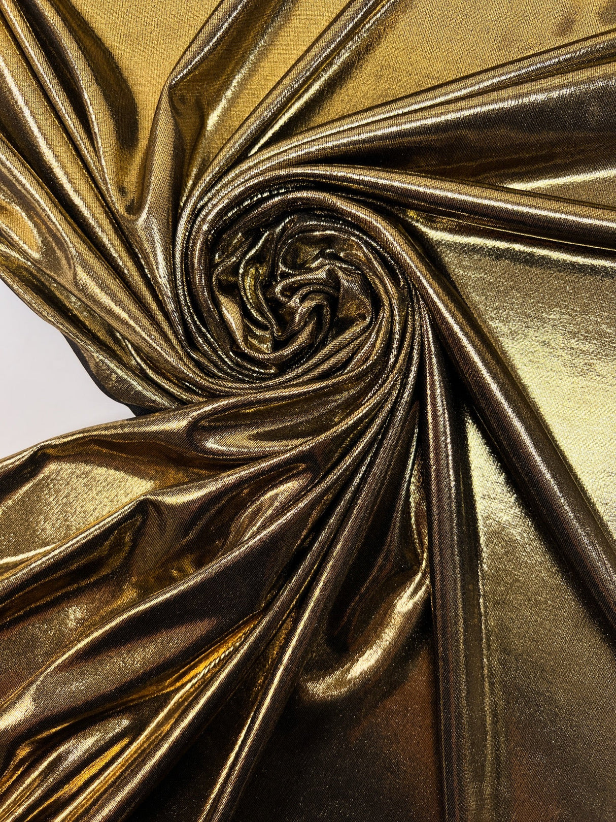 Golden Coated Knitted Polyester