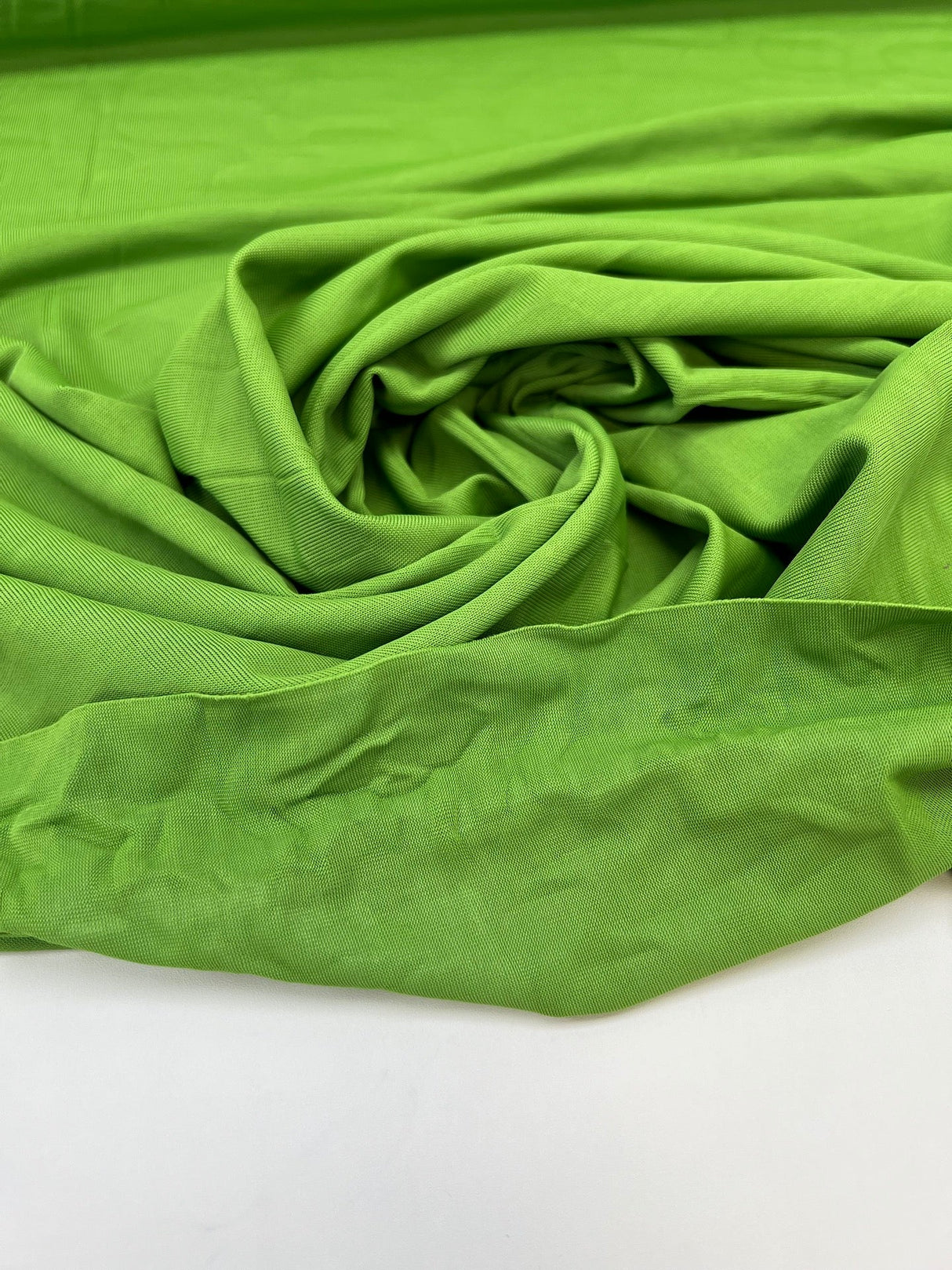 Viscose Elastane Knit Sportswear Fabric Green