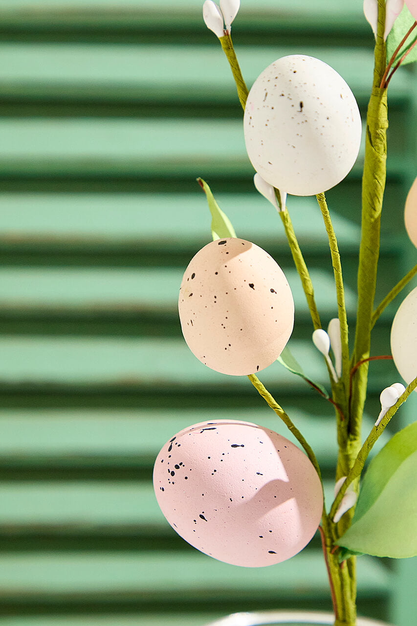 16" Egg Branch Spray