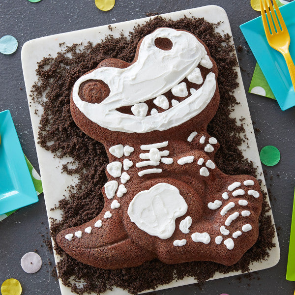 Wilton Dinosaur Cake Pan, Kids 3D Birthday Cake Pan