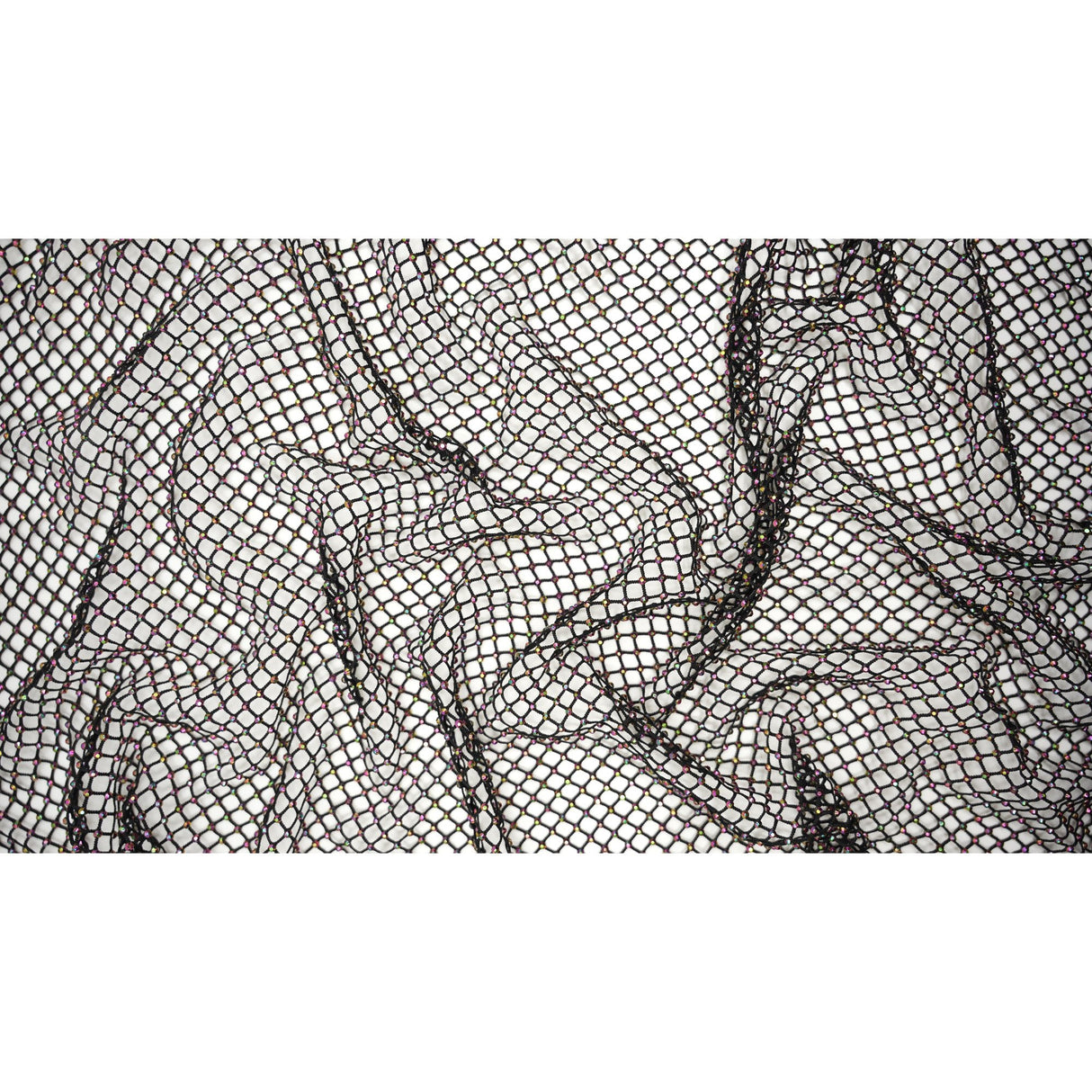 Diamond Fishnet Rhinestone Mesh