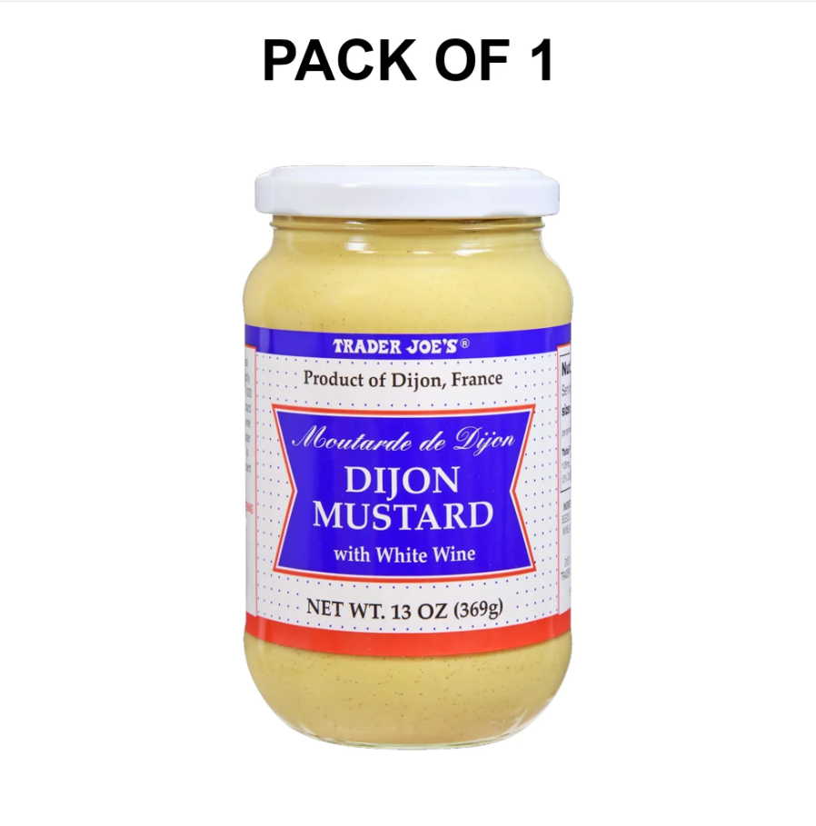 Trader Joe’s Dijon Mustard with White Wine - Flavorful & Versatile Snack