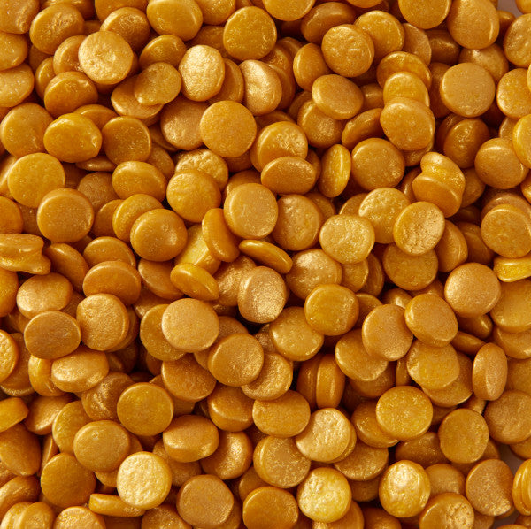 Wilton Edible Gold Cake Sequins – 10 oz.