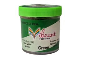 Vibrant Green Food Color - 25 Grams