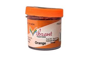 Vibrant Orange Food Color - 25 Grams