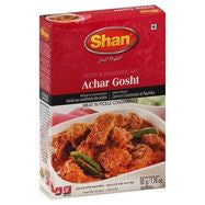 Shan Just Perfect Recipe & Seasoning Mix, Achar Gosht - 1.75 Ounces