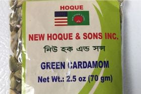 New Hoque & Sons Inc. Green Cardamom - 2.5 oz