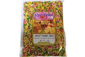 Rose Brand Sweet Fennel Seed- 7oz