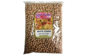 Rose Brand White Chana - 2 LB