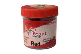 Vibrant Red Food Color - 25 Grams