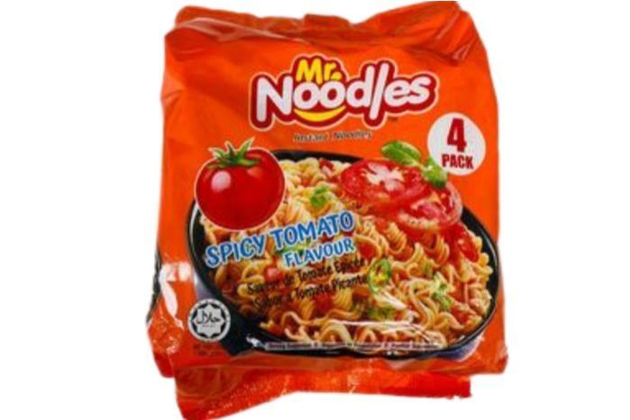 Mr Noodles Pack 4 Spicy Tomato