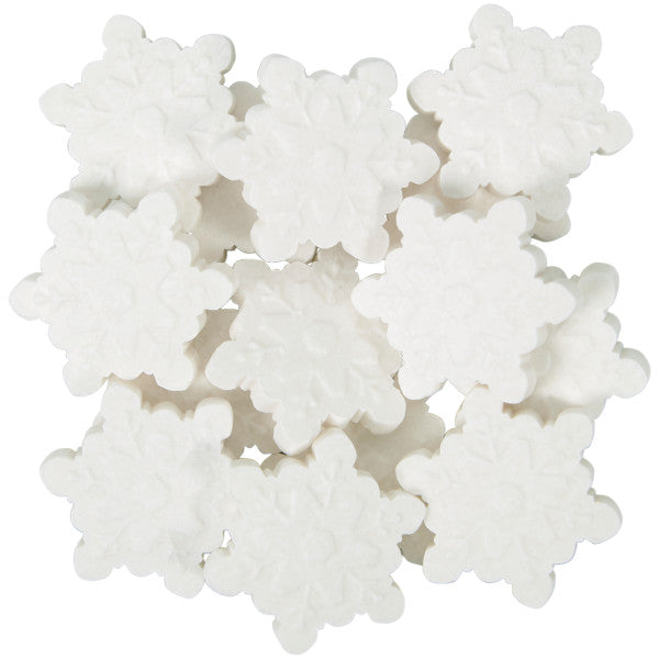 Wilton Gingerbread House Snowflake Candy Decorations, 1 oz.