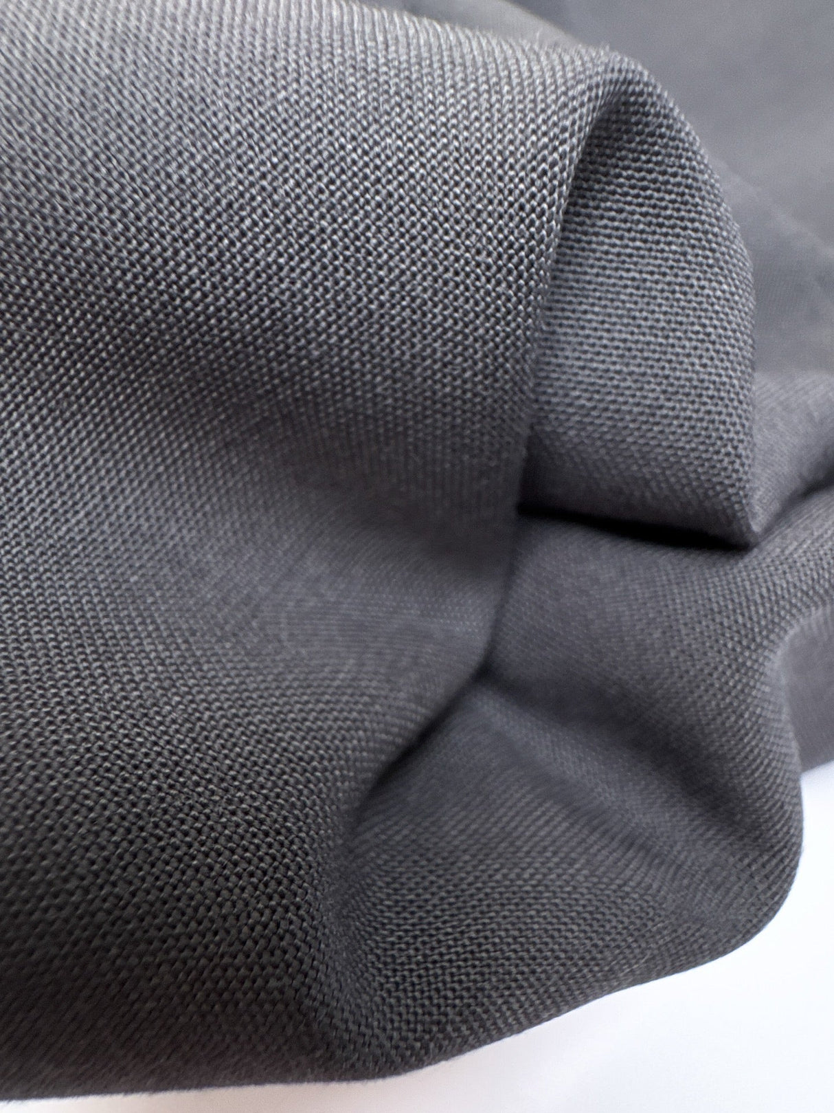 Polyester Virgin Wool Elastane Woven Gray