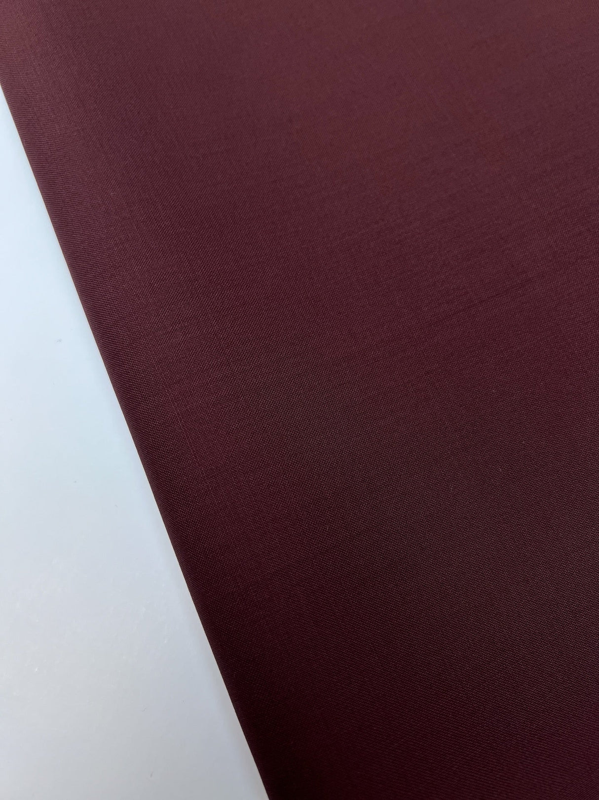Wool Linen Fabric Blue Brown
