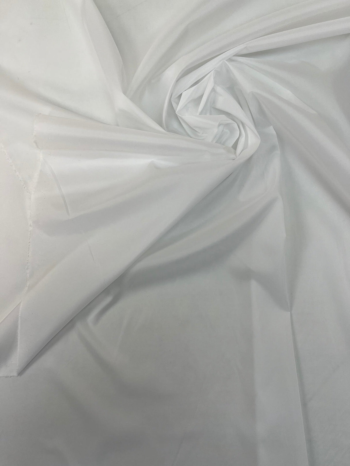 Italian White Polyester Lining Fabric