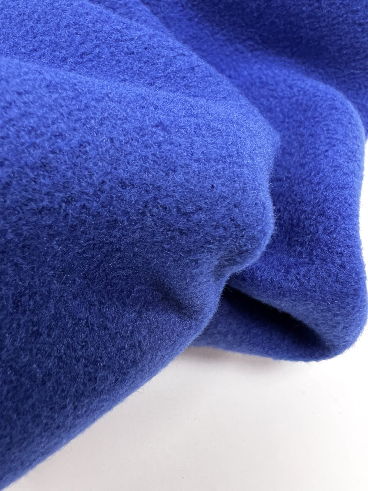 Blue Polyester Pile Fabric