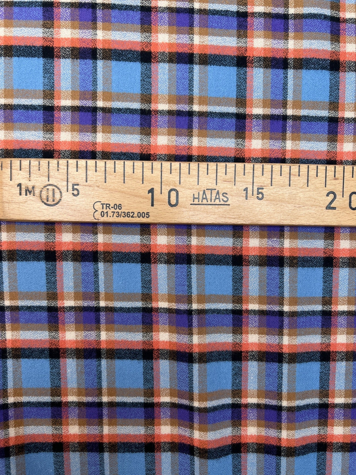 Cotton Flannel Multicolour Striped Checked