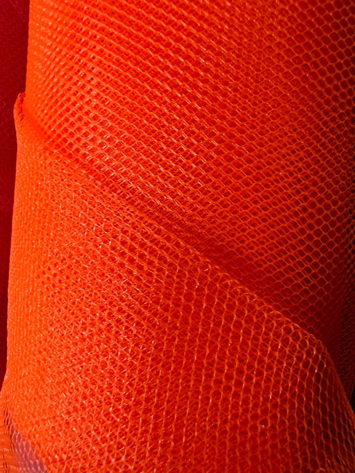 Polyamide Mesh Printed Red-Orange-Black