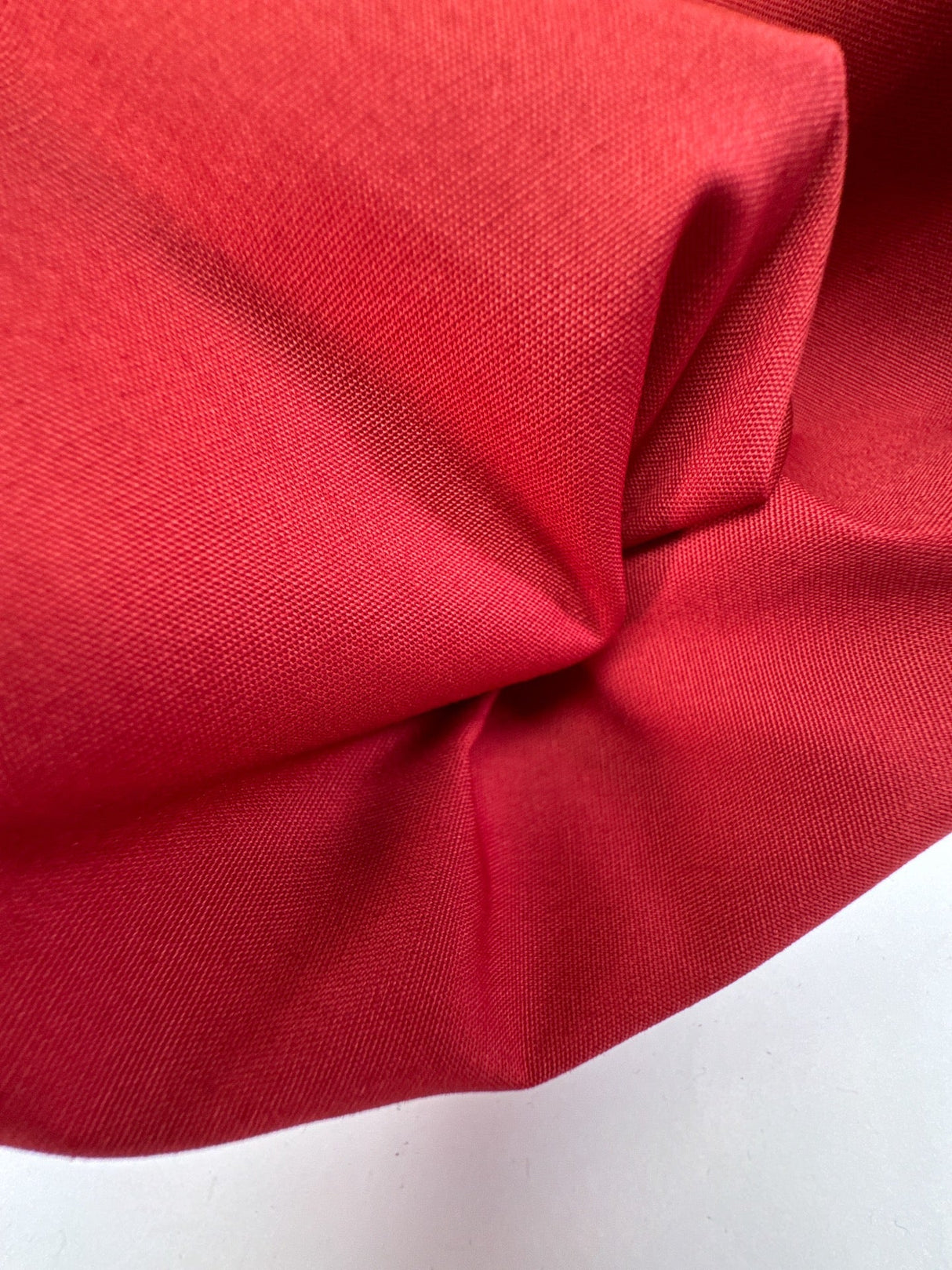 Polyester Cotton Woven Red Shade