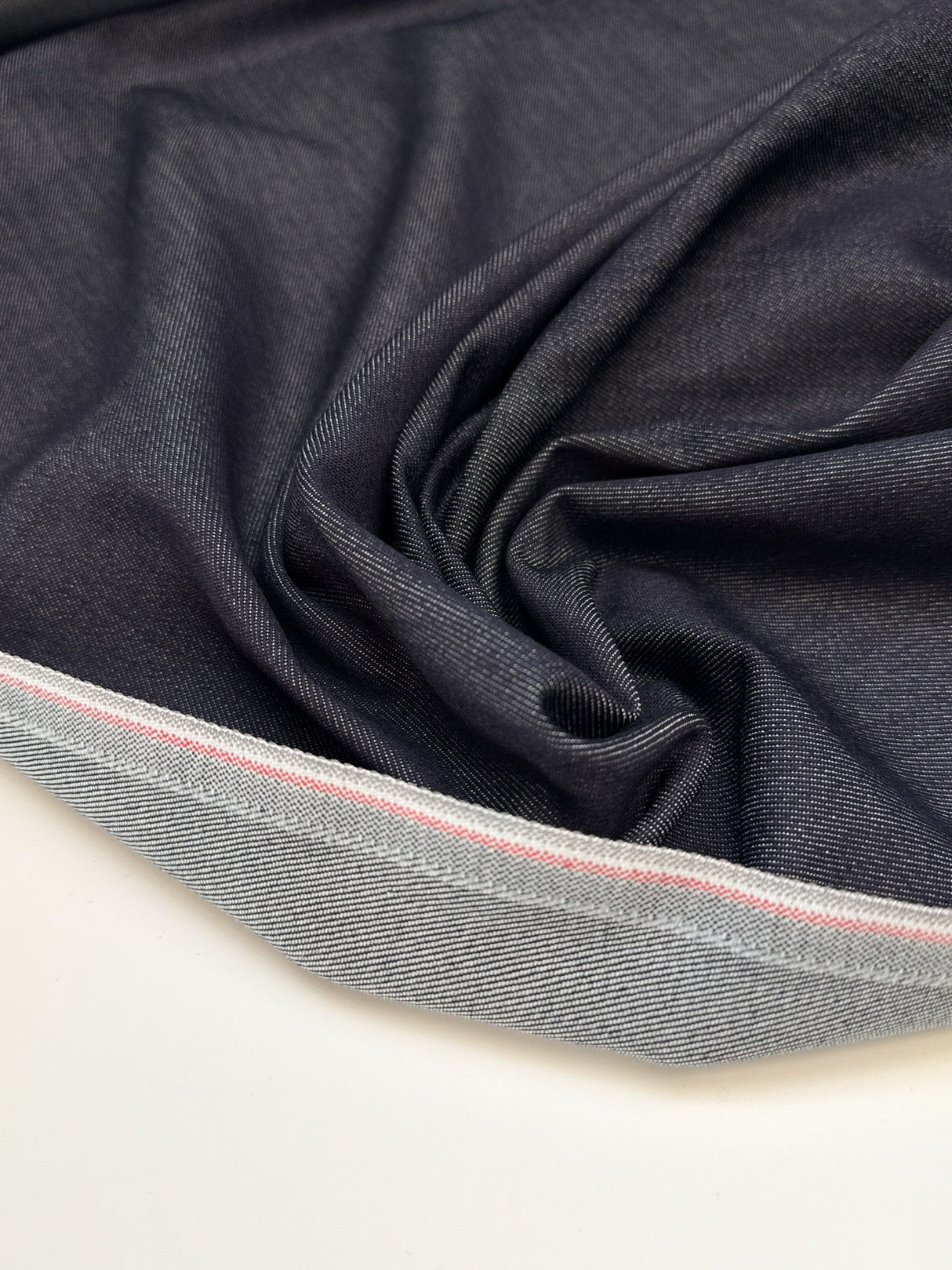 Cotton Denim Blue Shade Stretch Twill