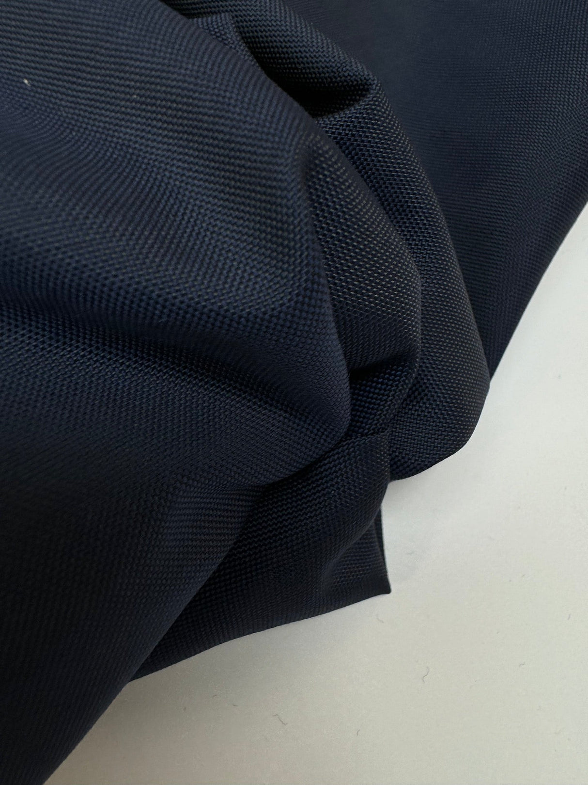Virgin Wool Woven Blue-Black