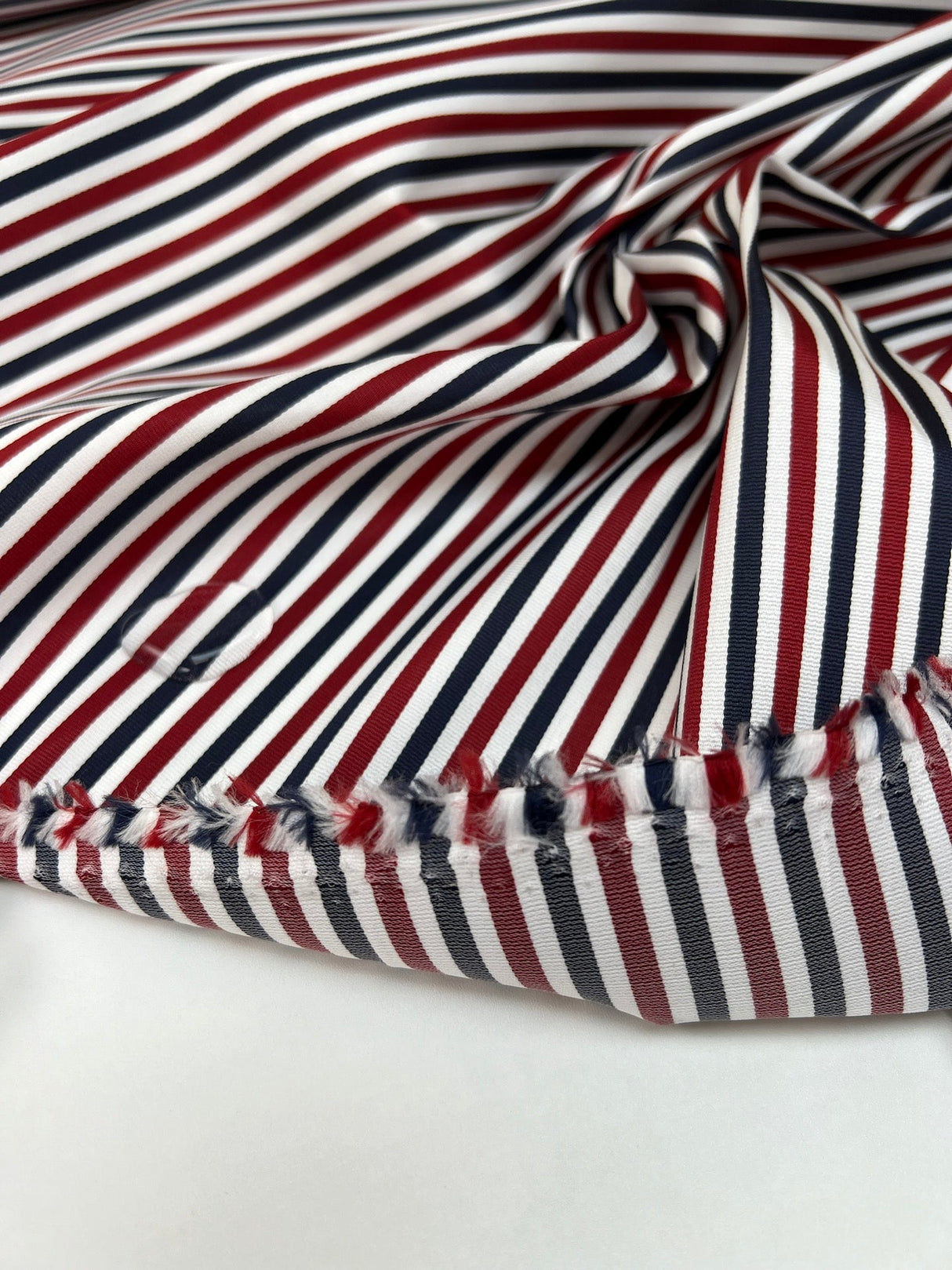 Striped Polyester Jacket Fabric