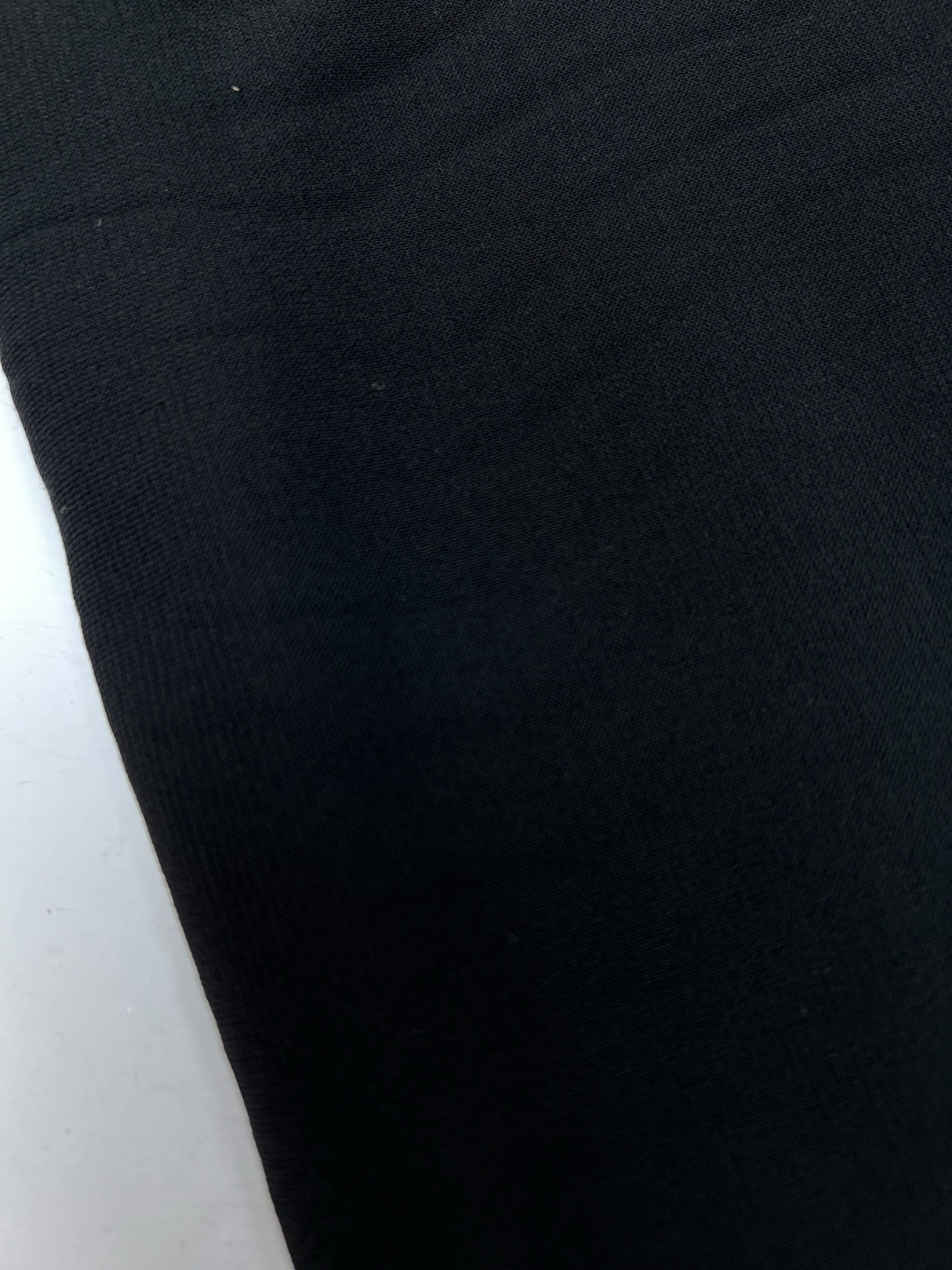 Cotton Knit Fabric Blue Black