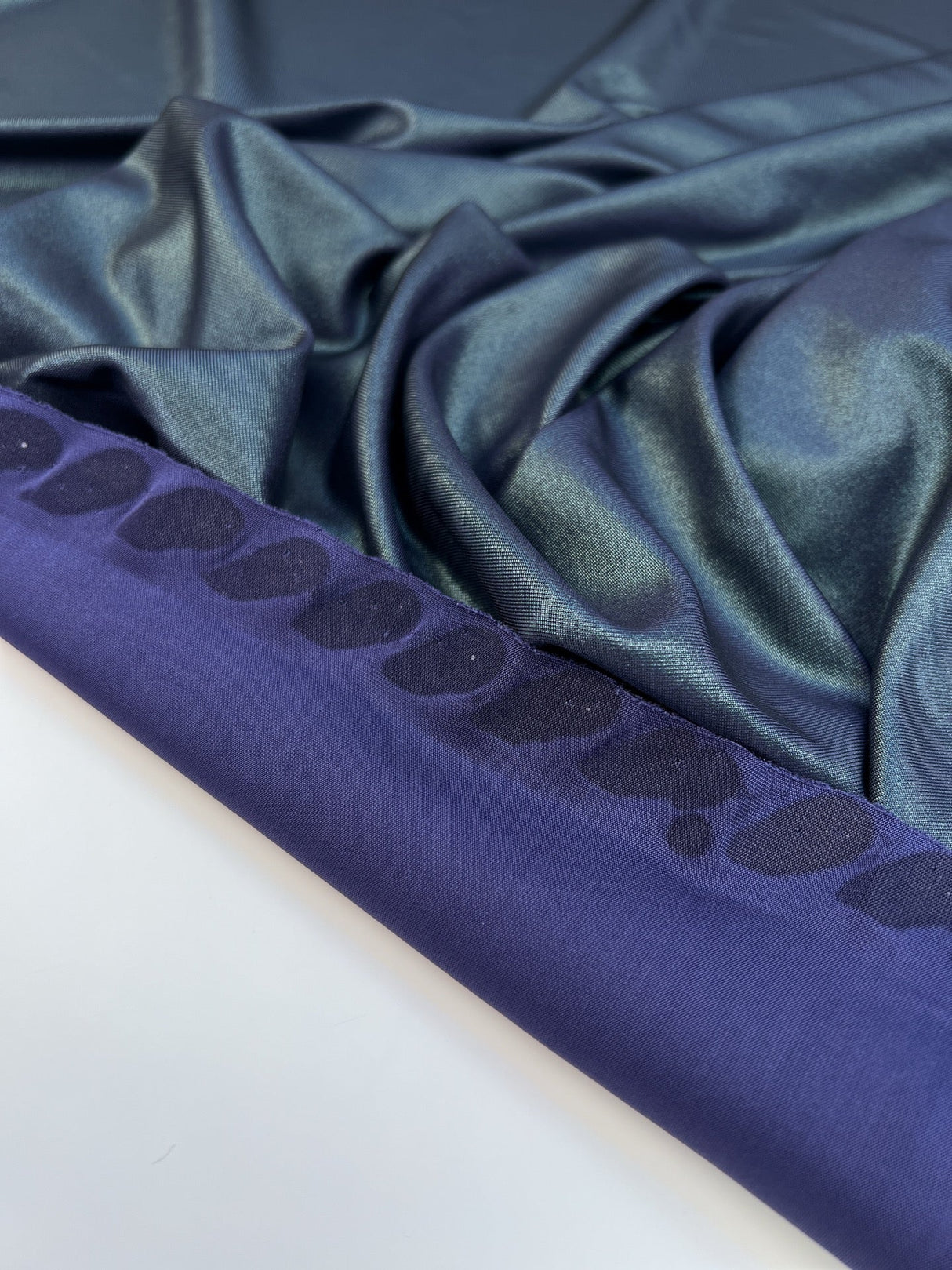 Viscose Knitted Fabric Purple Green