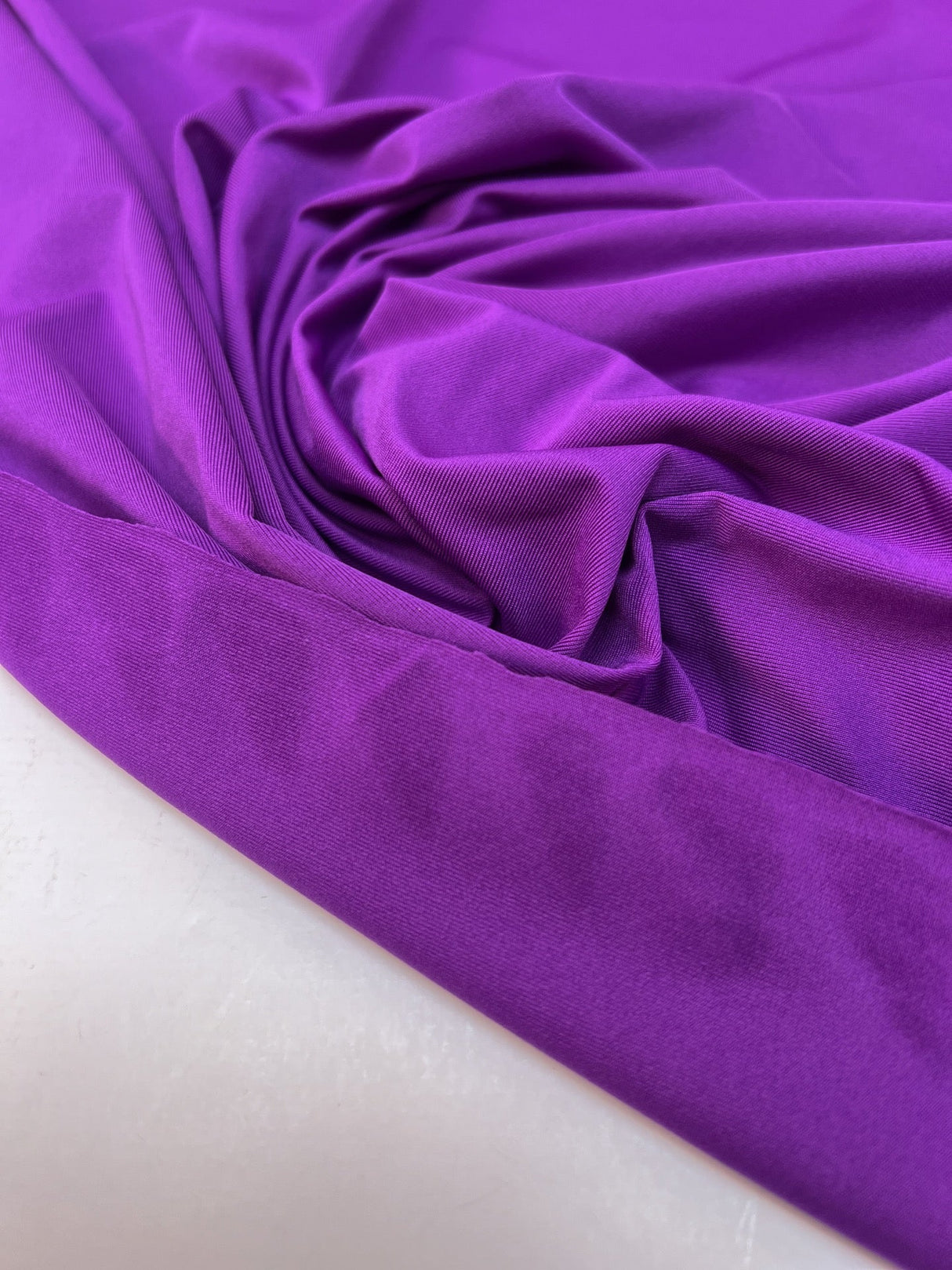 Purple Stretch Knitted Fabric