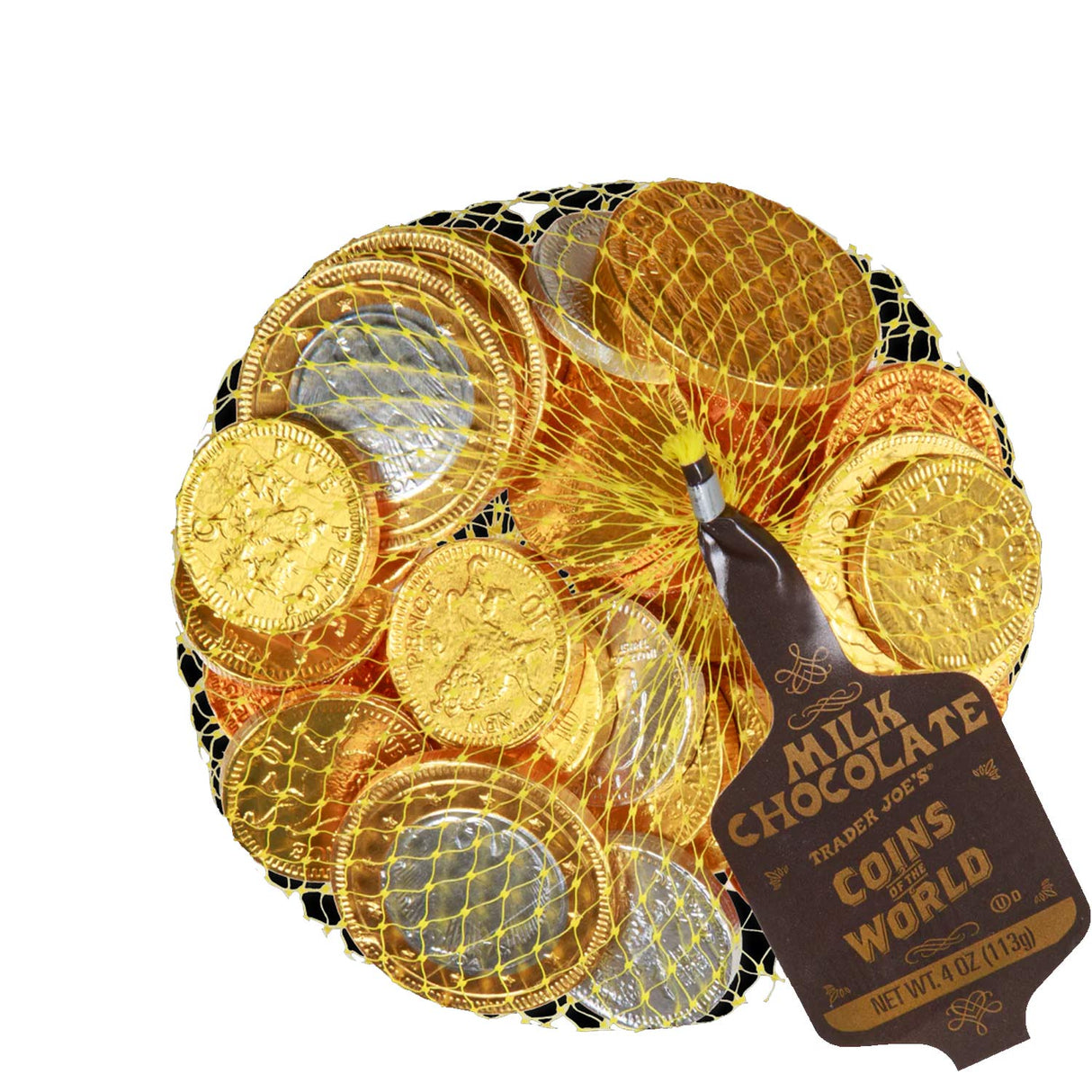 Trader Joe's Globally-Inspired Treats Coins of the World 4 Oz