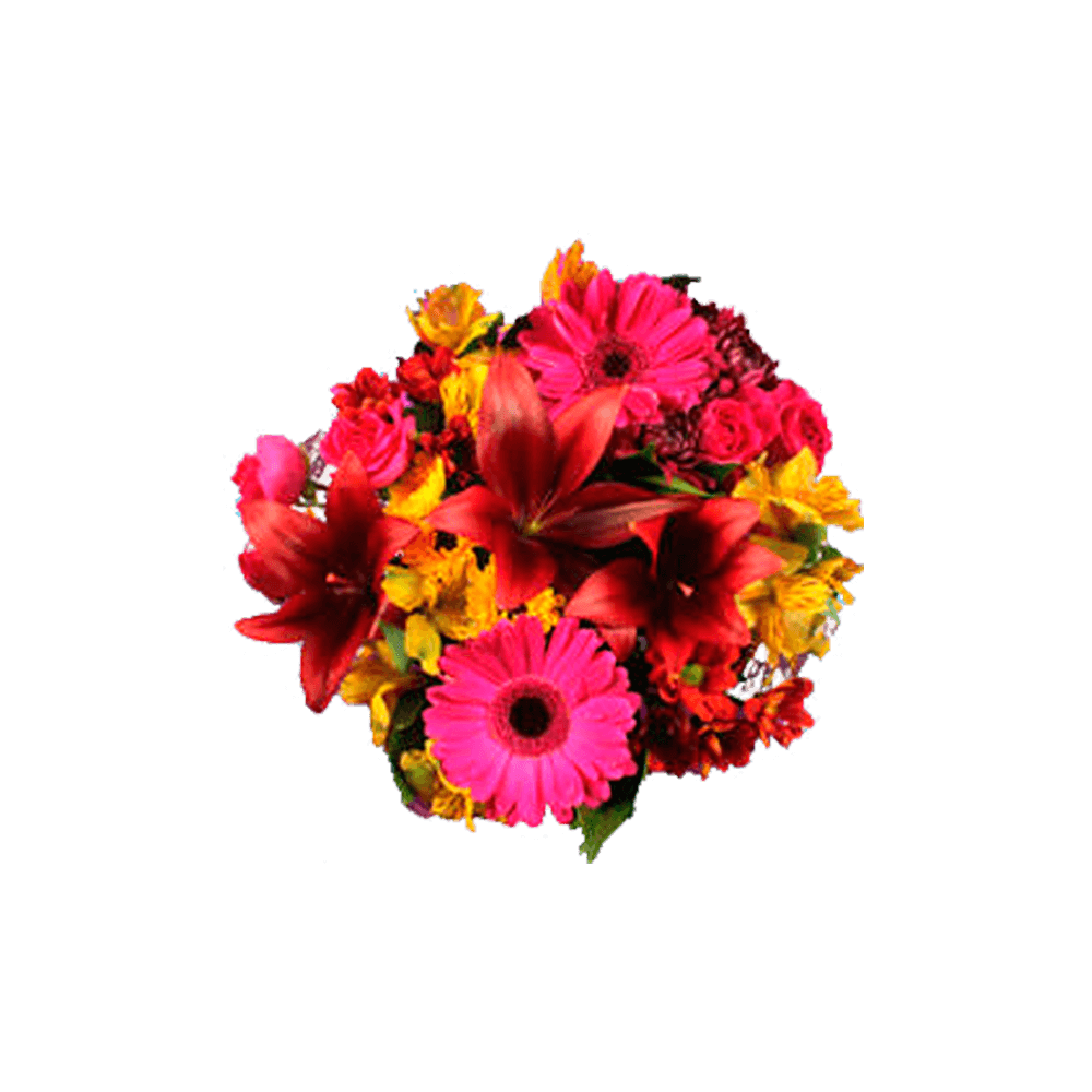 Purple Fall Flower Arrangements Fresh Bouquet Set