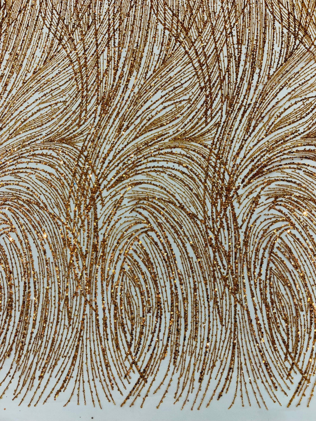 Fashion Glitter Design On A Mesh Lace Polyester Fabric - Glitter Mesh Lace, 54" Width, 36" Length (1 Yard)