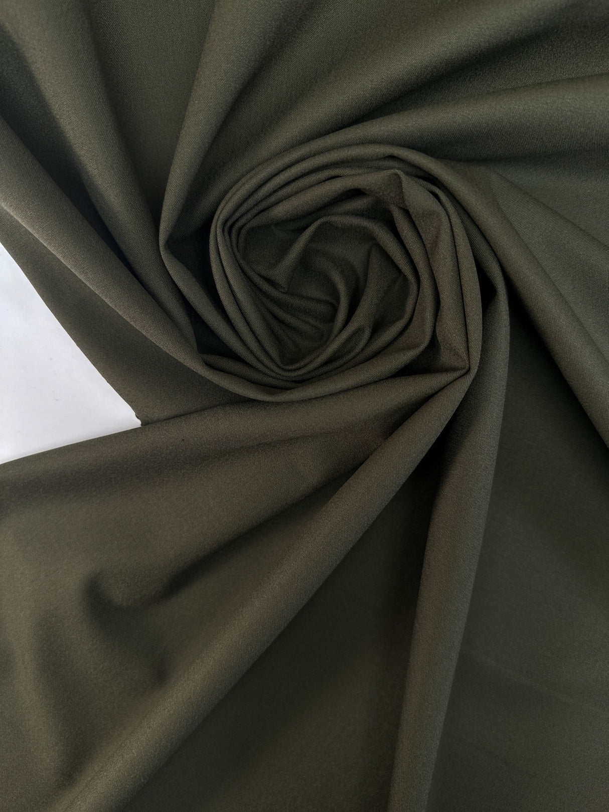 Polyester Viscose Elastane Woven Green