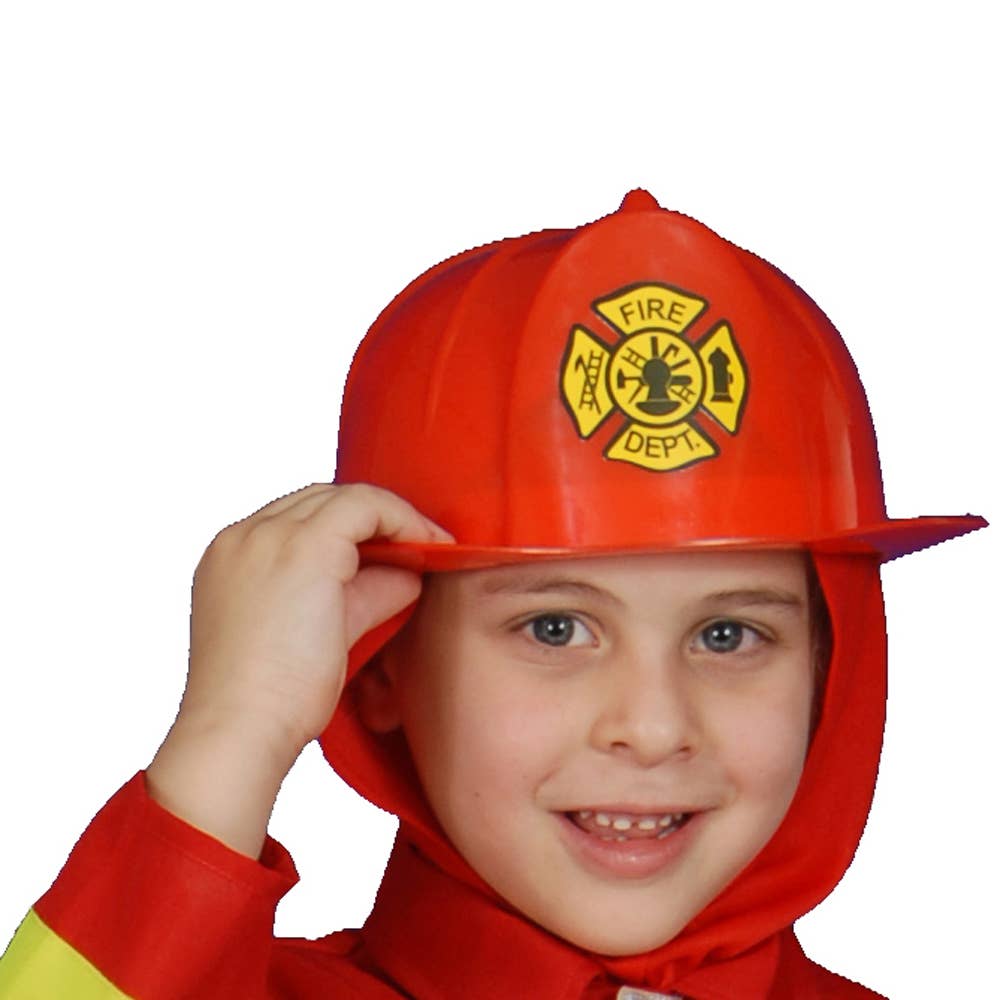 Red Fire Helmet Costume