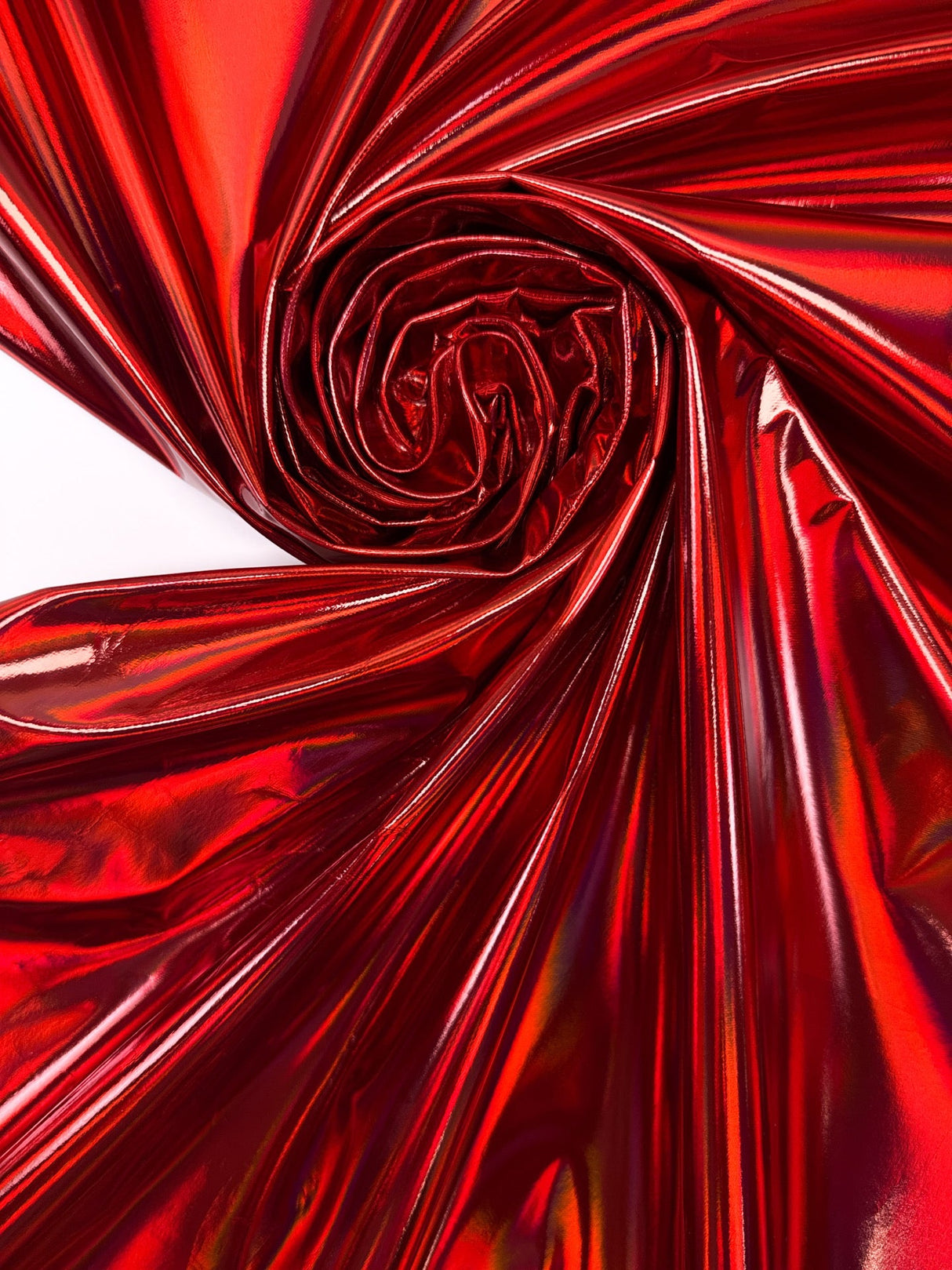 Polyamide Elastane Knitted Checked Red