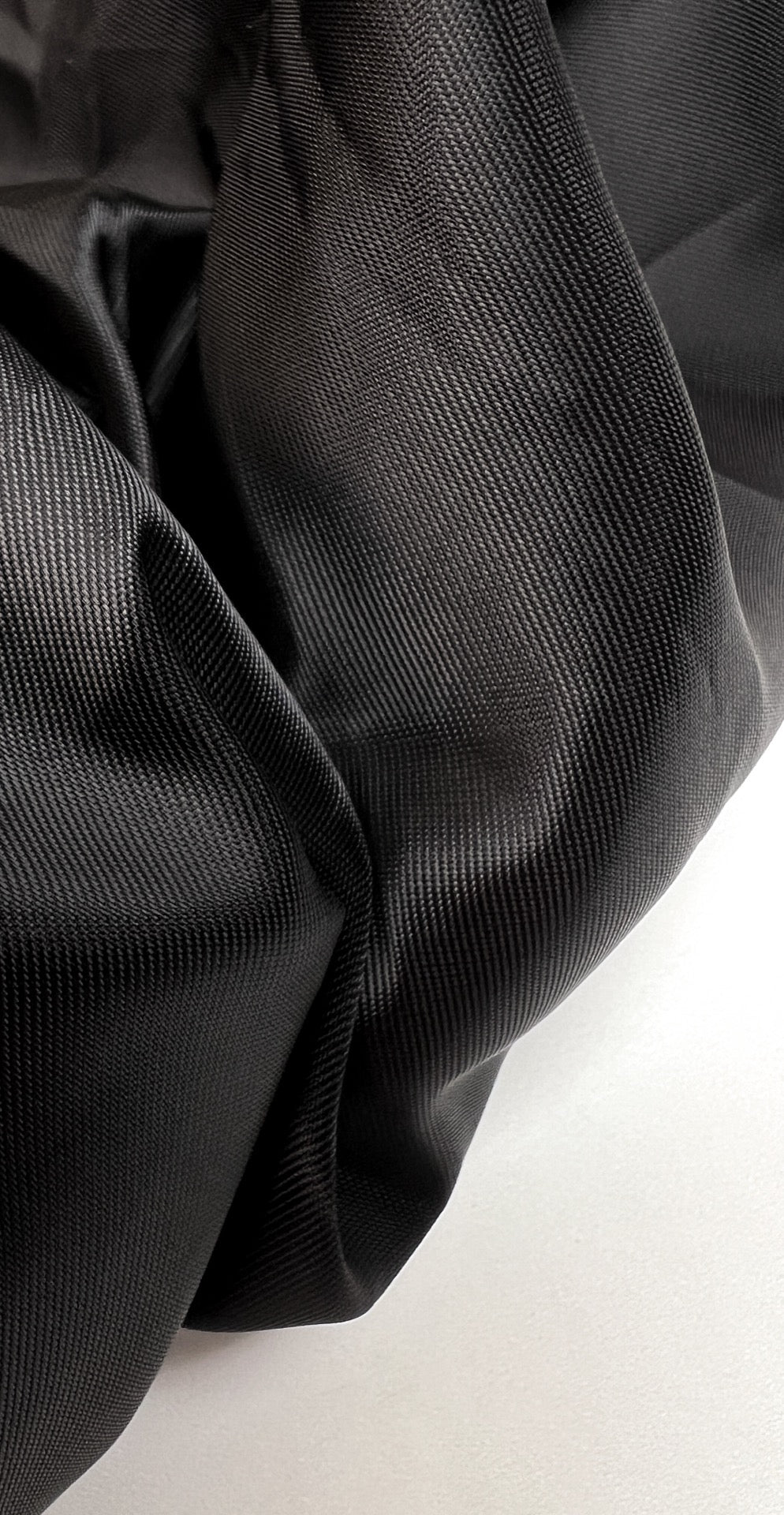 Black Viscose Twill Fabric