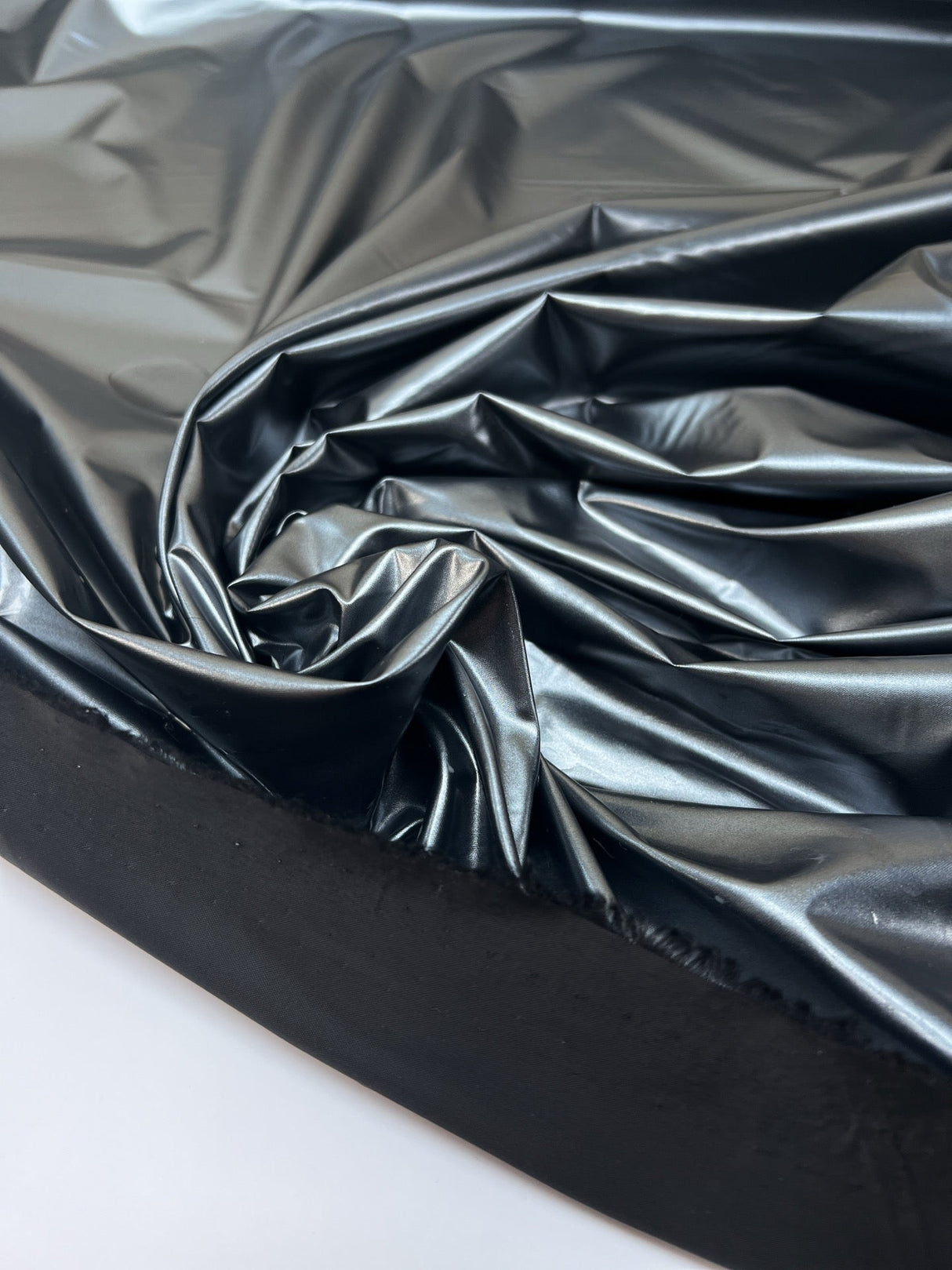 Black Polyamide Plain Woven Fabric