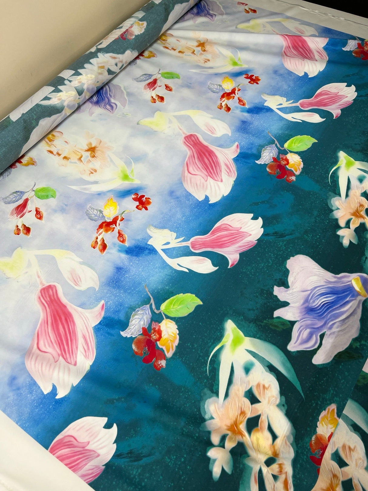 Cotton Poplin Printed Multicolour