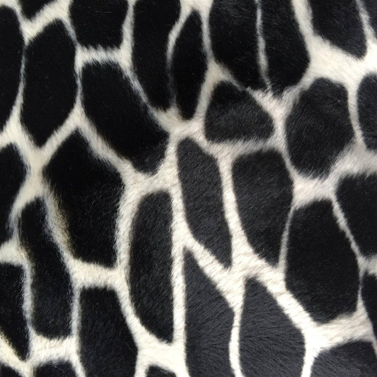 Faux Fur Giraffe Velboa Fabric