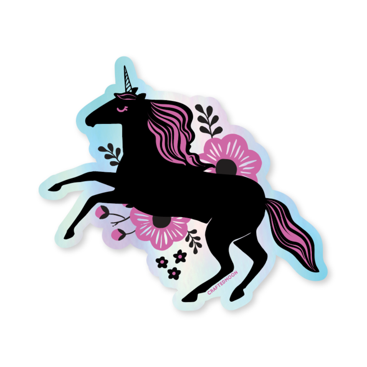 Holographic Unicorn Sticker