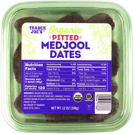 Traders Joe's  Organic Pitted Medjool Dates
